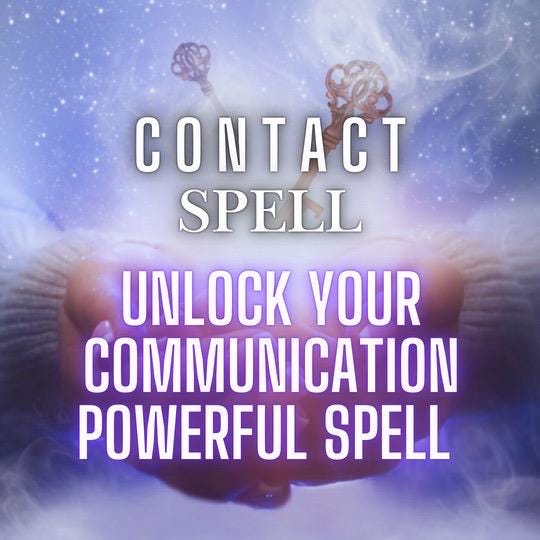 Contact me now spell love spell, powerful communication spell