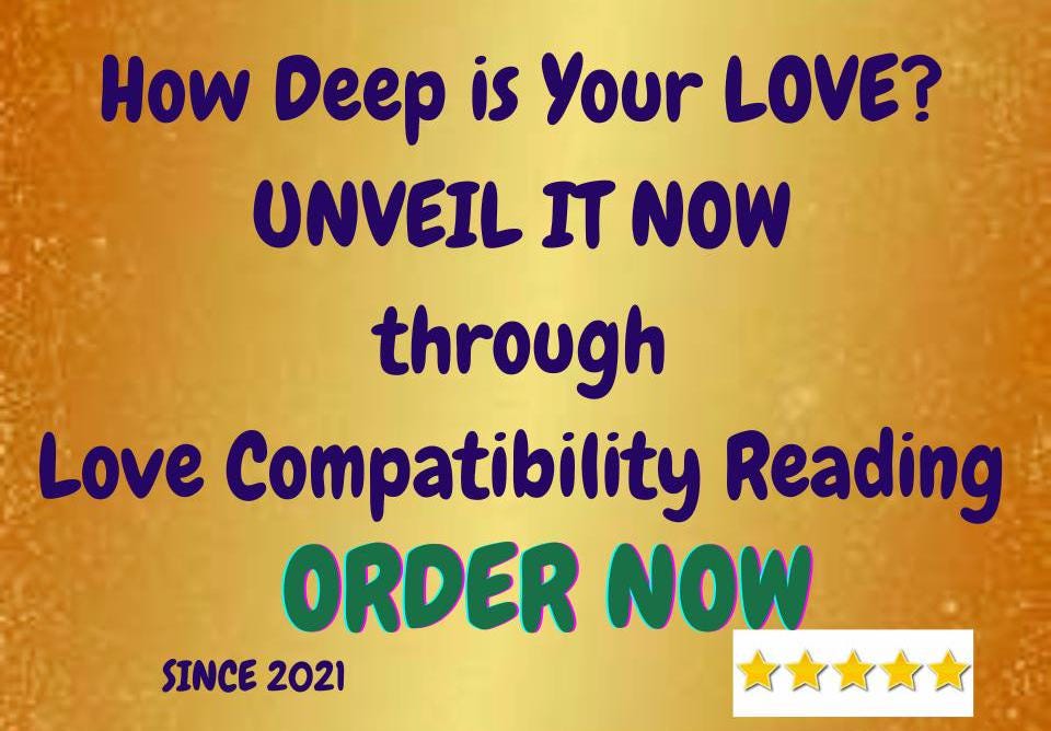 Psychic Love Compatibility Reading: Tarot or Intuitive Insights